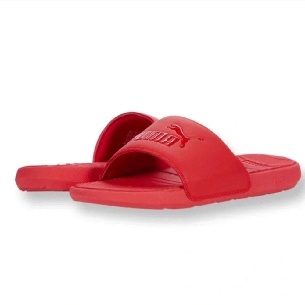 PUMA Cool Cat High Risk Red Slide Sandals Size 8.NWT - Picture 2 of 2